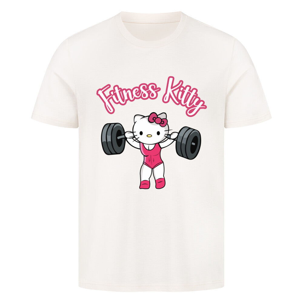 Fitness Kitty Shirt (Cream)