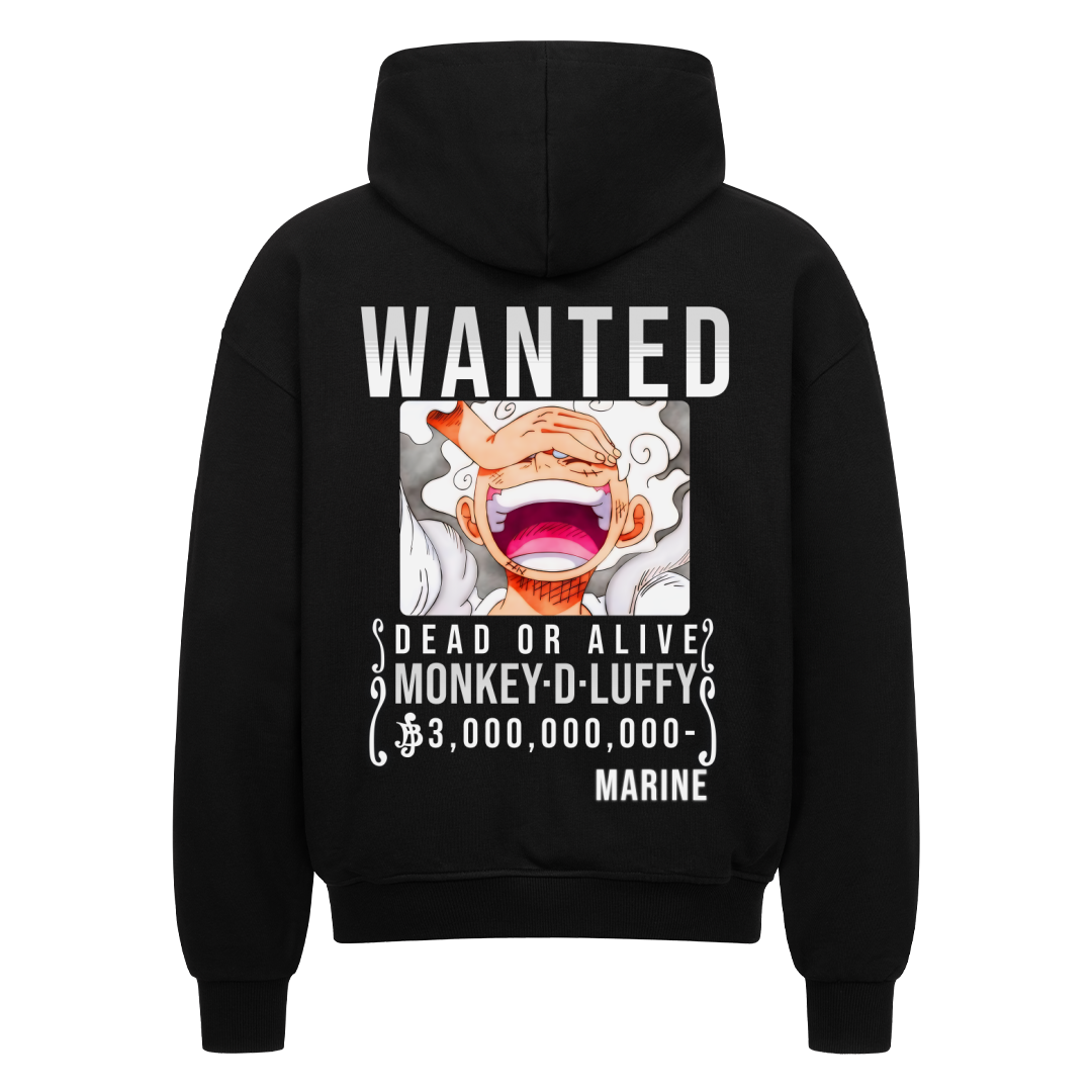 Wanted Luffy Oversize Zipper Hoodie