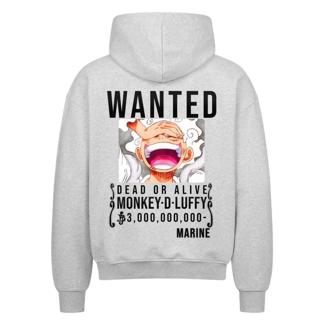 Wanted Luffy Oversize Zipper Hoodie