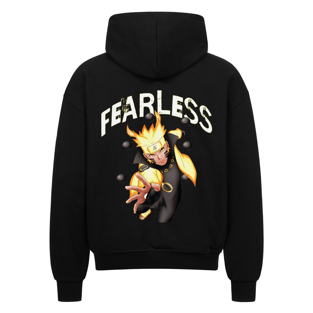 Fearless Oversize Zipper Hoodie