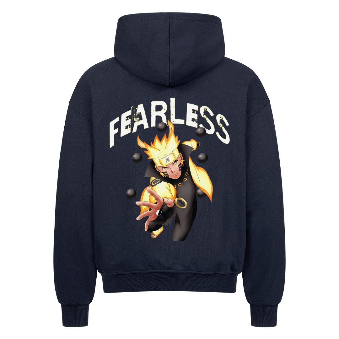 Fearless Oversize Zipper Hoodie