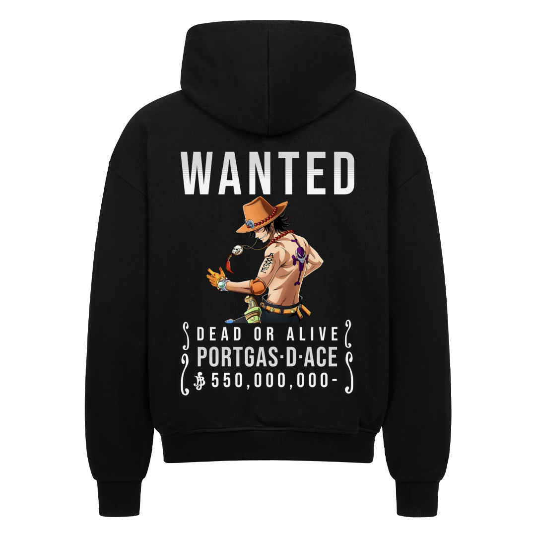 Wanted Ace Oversize Zipper Hoodie