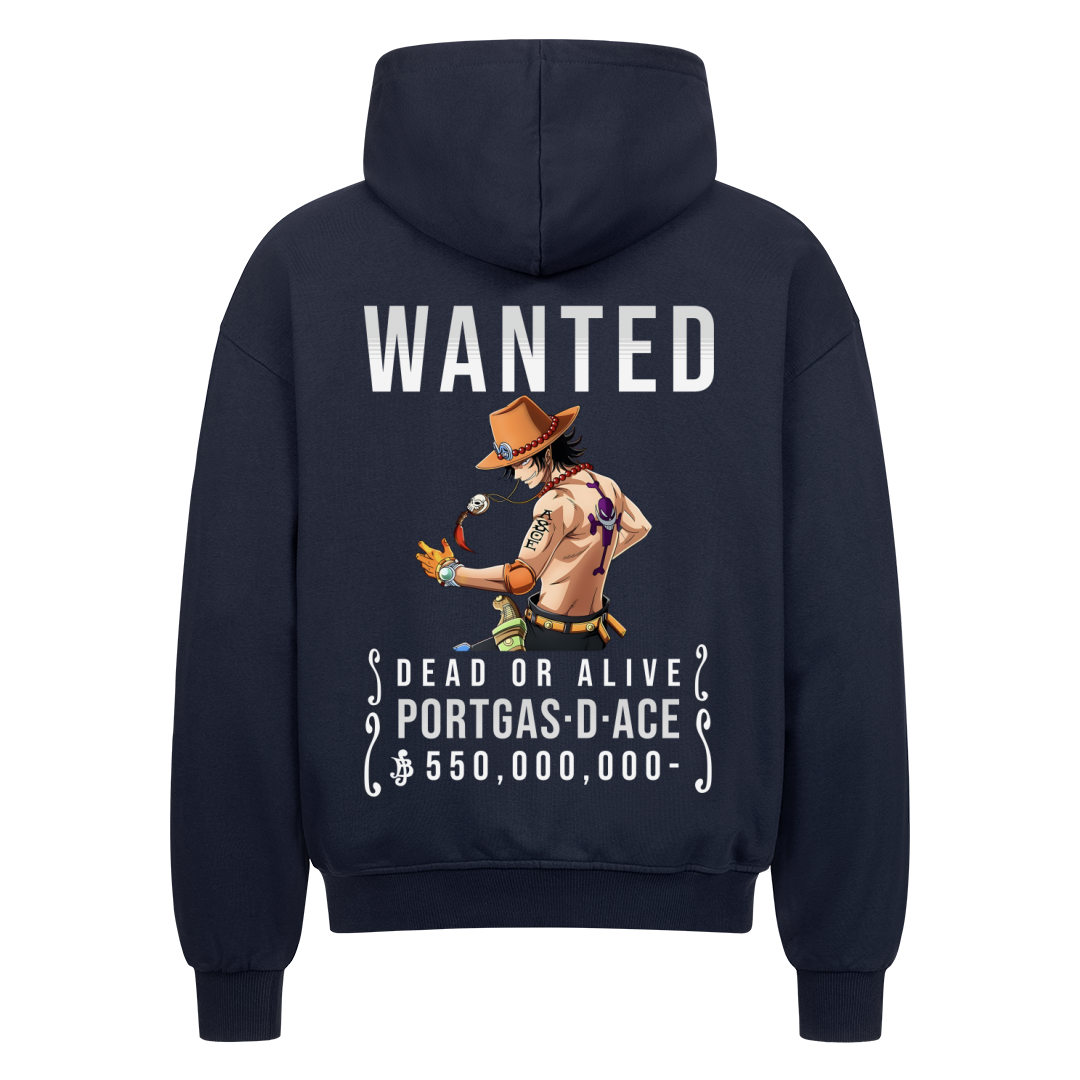 Wanted Ace Oversize Zipper Hoodie