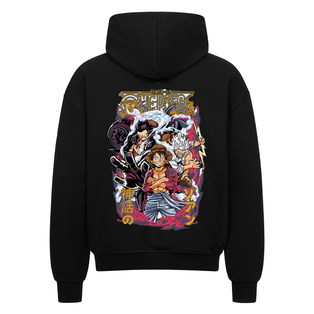 One Piece Oversize Zipper Hoodie