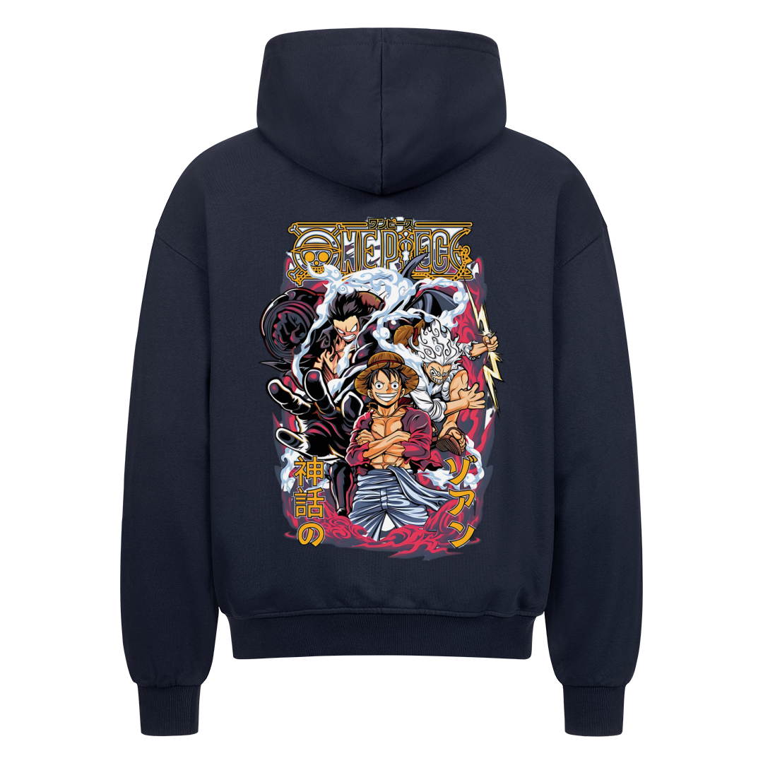 One Piece Oversize Zipper Hoodie