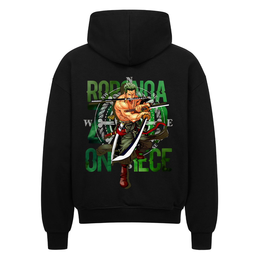 Rorona Zoro Oversize Zipper Hoodie