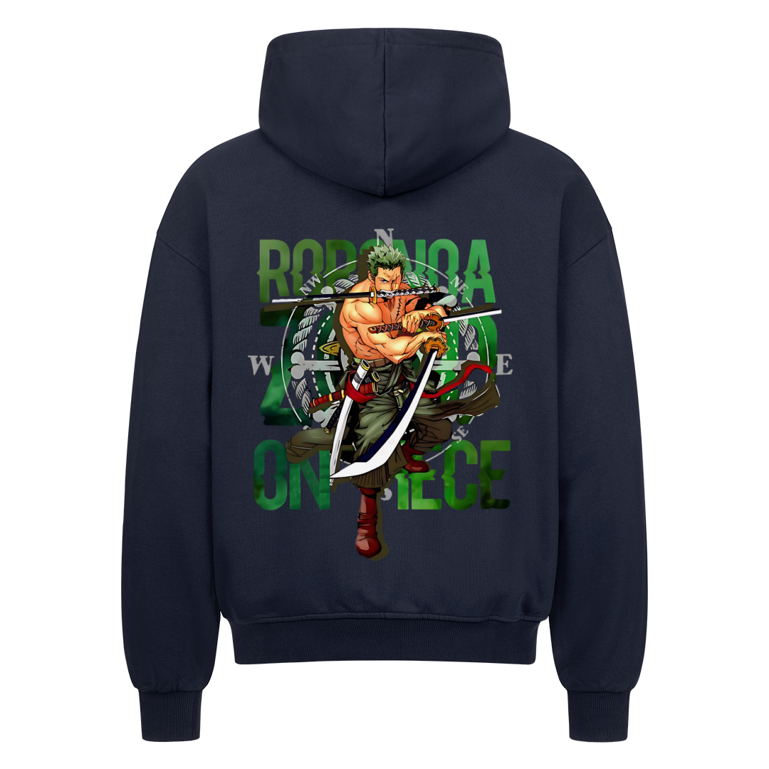 Rorona Zoro Oversize Zipper Hoodie