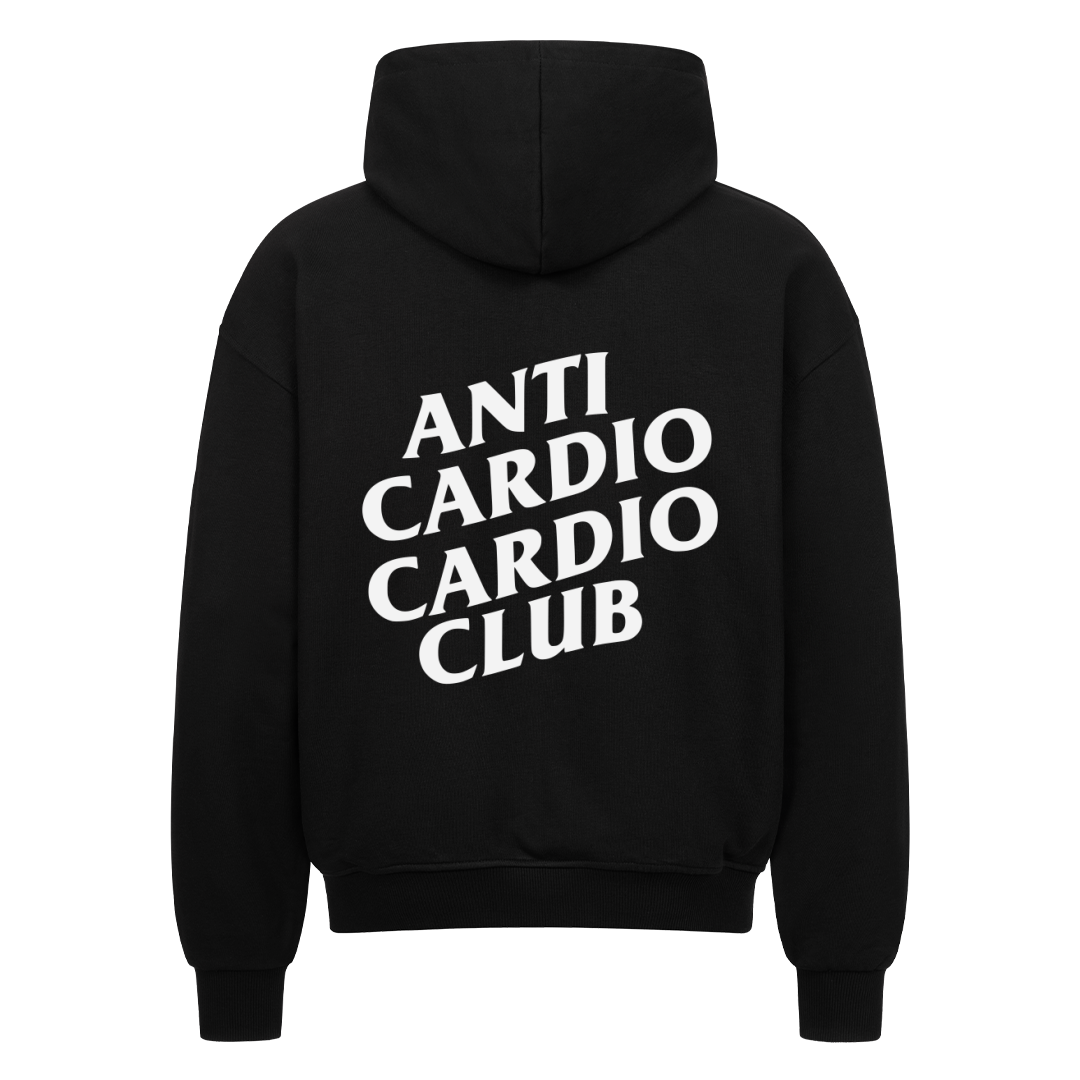 Anti Cardio Club Oversize Zipper Hoodie