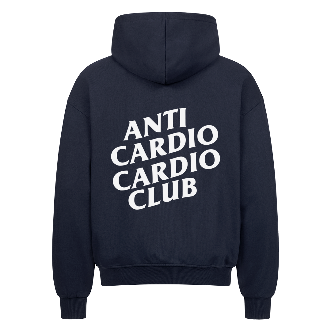 Anti Cardio Club Oversize Zipper Hoodie