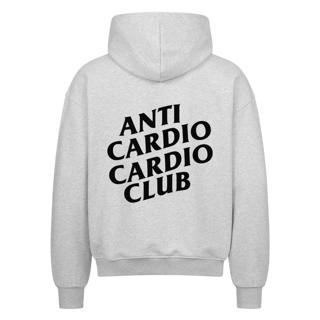 Anti Cardio Club Oversize Zipper Hoodie