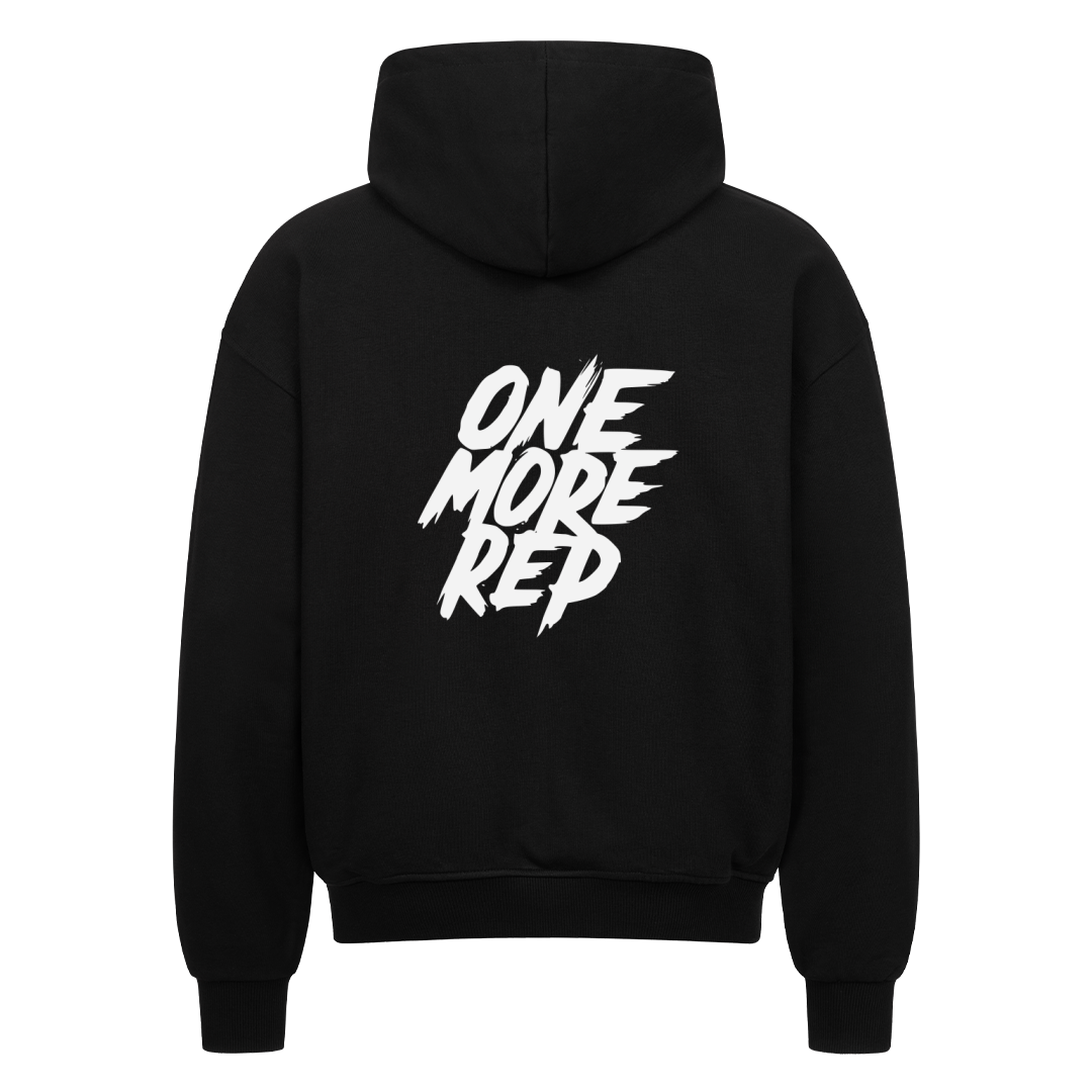 One More Rep Oversize Zipper Hoodie