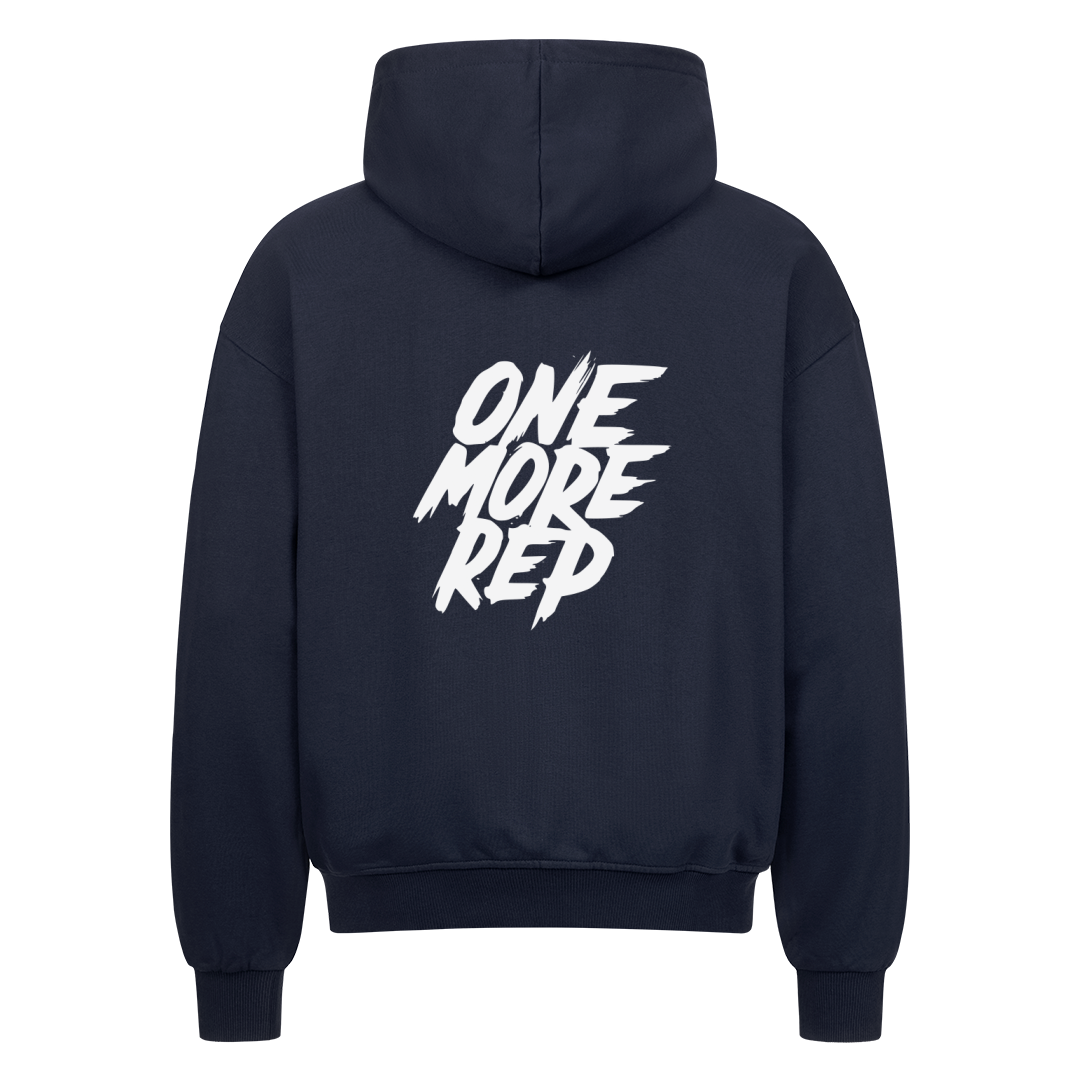 One More Rep Oversize Zipper Hoodie