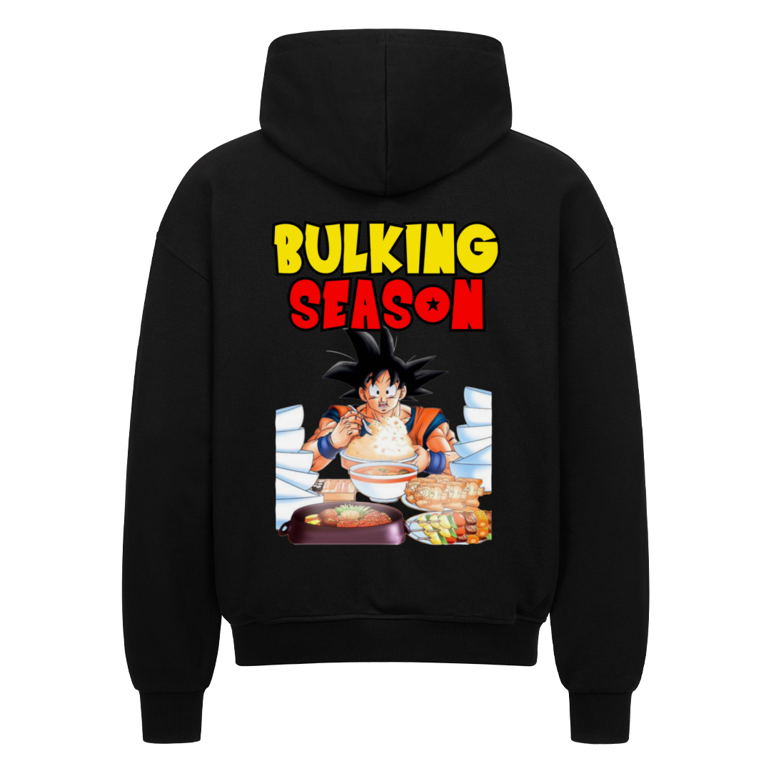 Bulking Season Oversize Zipper Hoodie