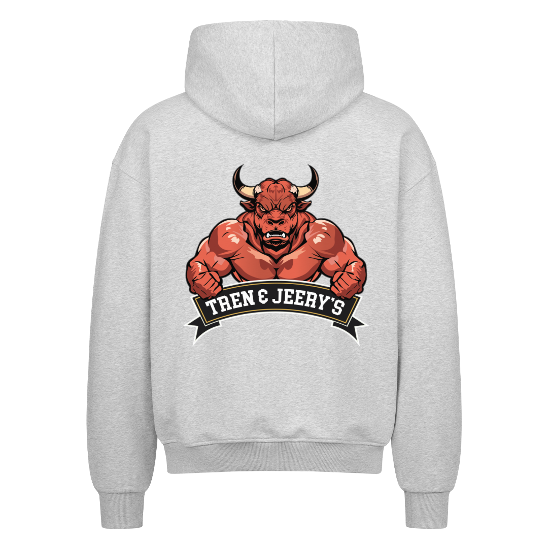 Tren & Jerry's Oversize Zipper Hoodie