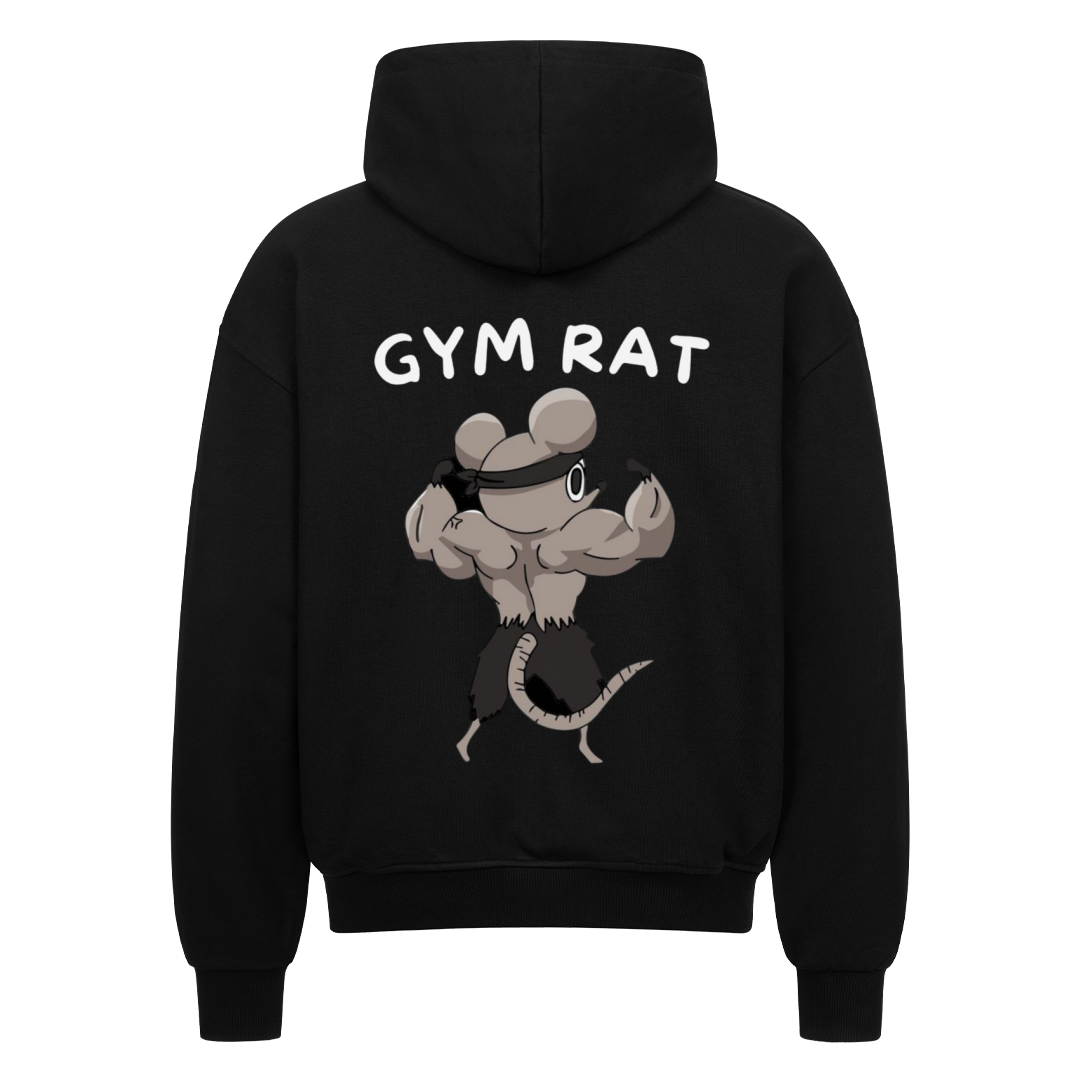 Gym Rat Oversize Zipper Hoodie