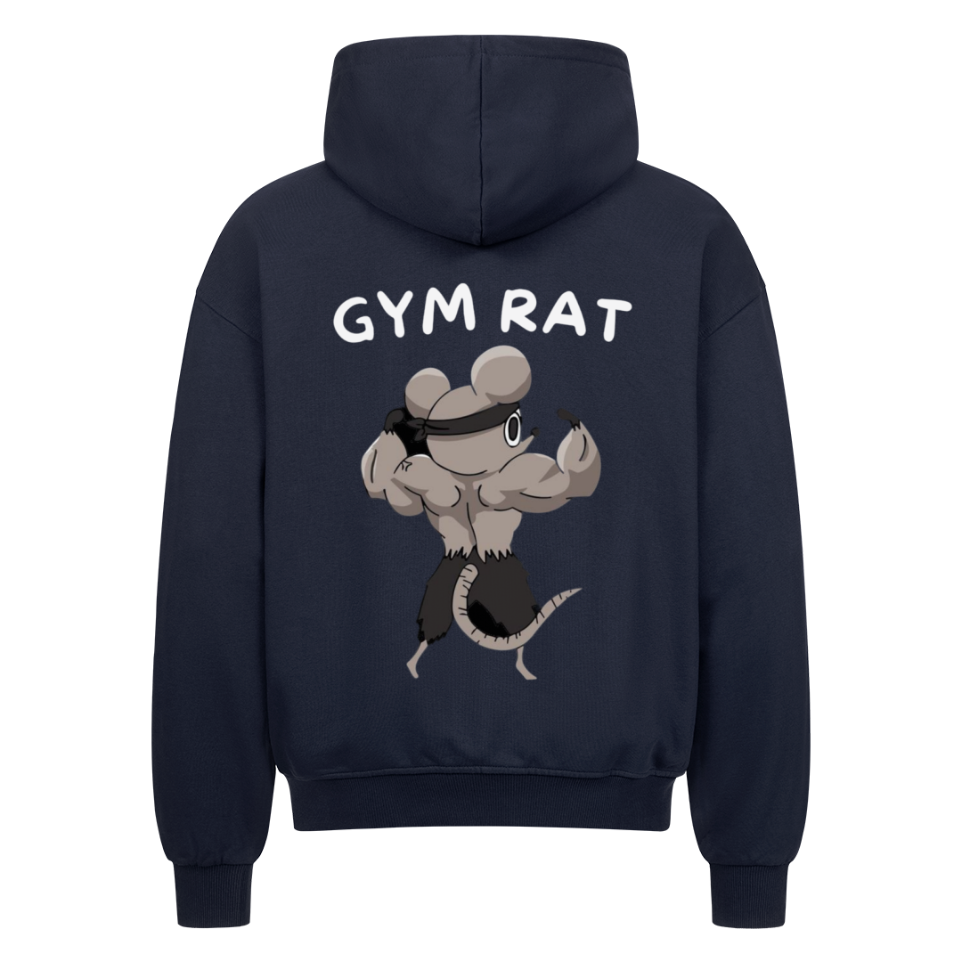 Gym Rat Oversize Zipper Hoodie