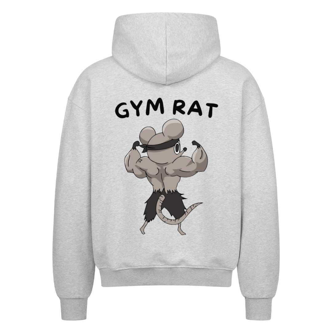 Gym Rat Oversize Zipper Hoodie