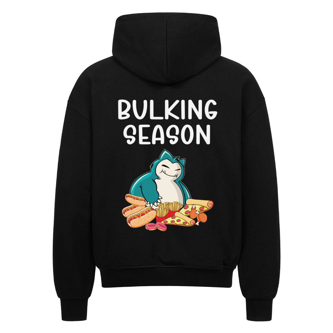 Bulking Season Oversize Zipper Hoodie