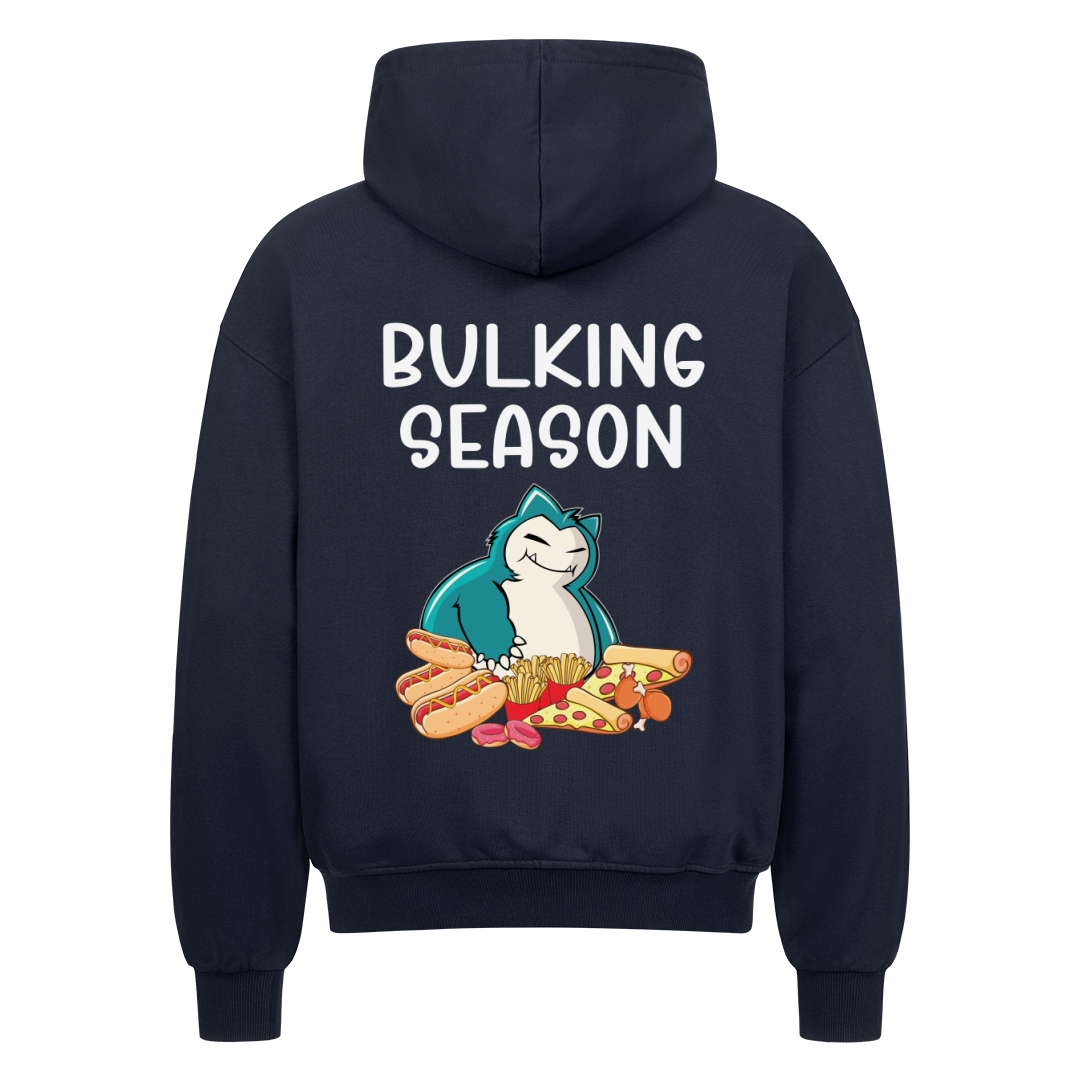 Bulking Season Oversize Zipper Hoodie