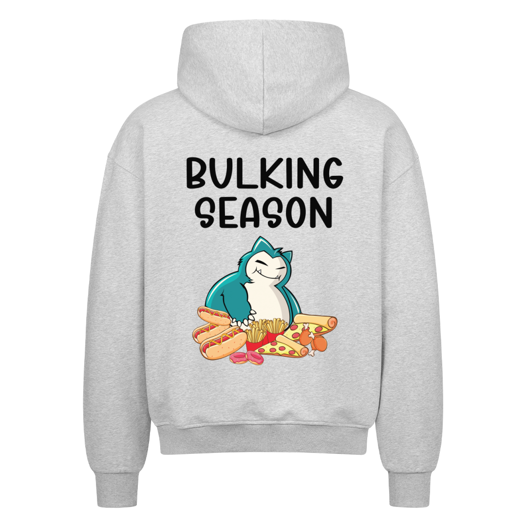 Bulking Season Oversize Zipper Hoodie