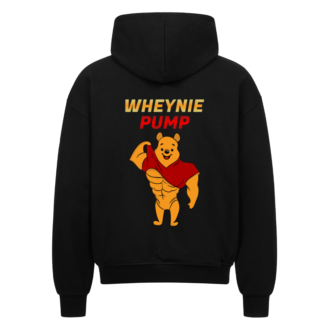 Wheynie Pump Oversize Zipper Hoodie