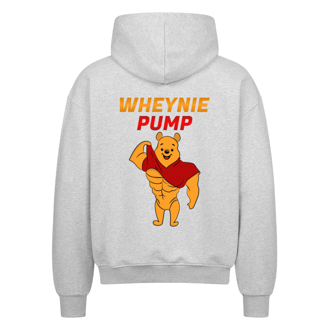 Wheynie Pump Oversize Zipper Hoodie