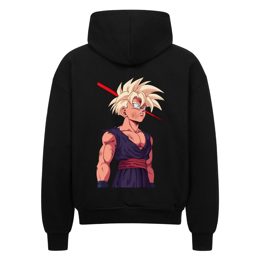 Gohan Oversize Zipper Hoodie