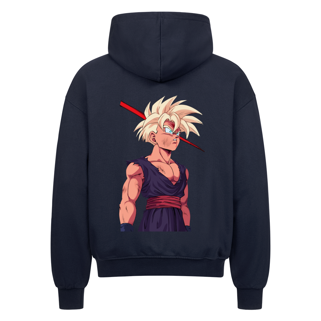 Gohan Oversize Zipper Hoodie