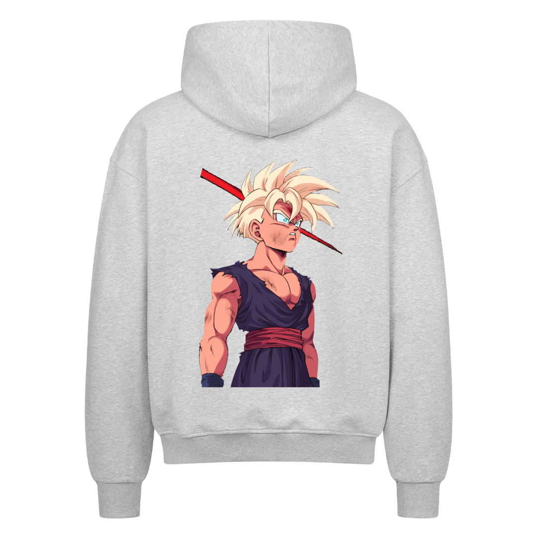 Gohan Oversize Zipper Hoodie