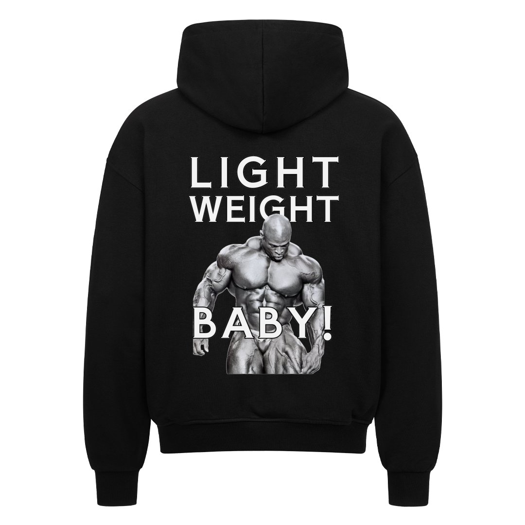 Light Weight Oversize Zipper Hoodie