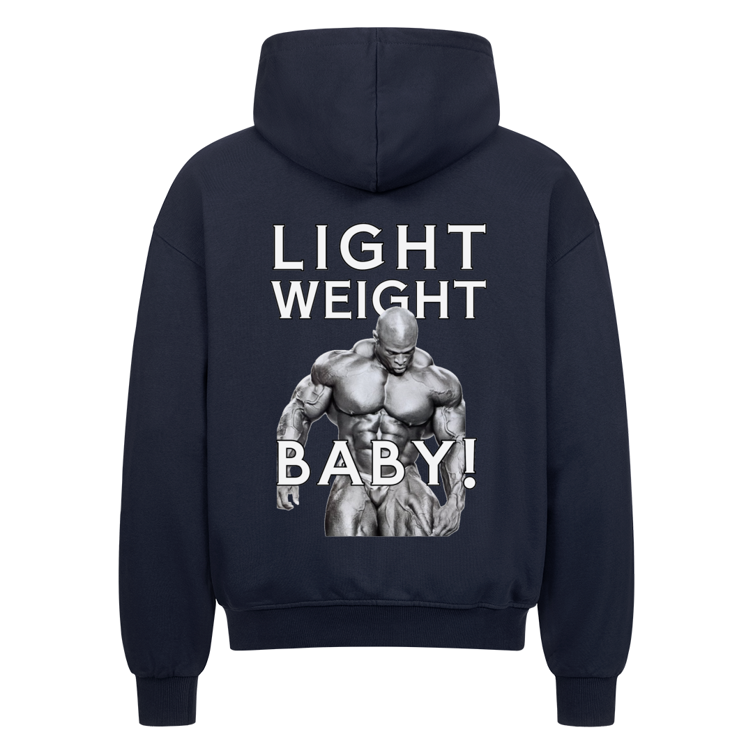 Light Weight Oversize Zipper Hoodie