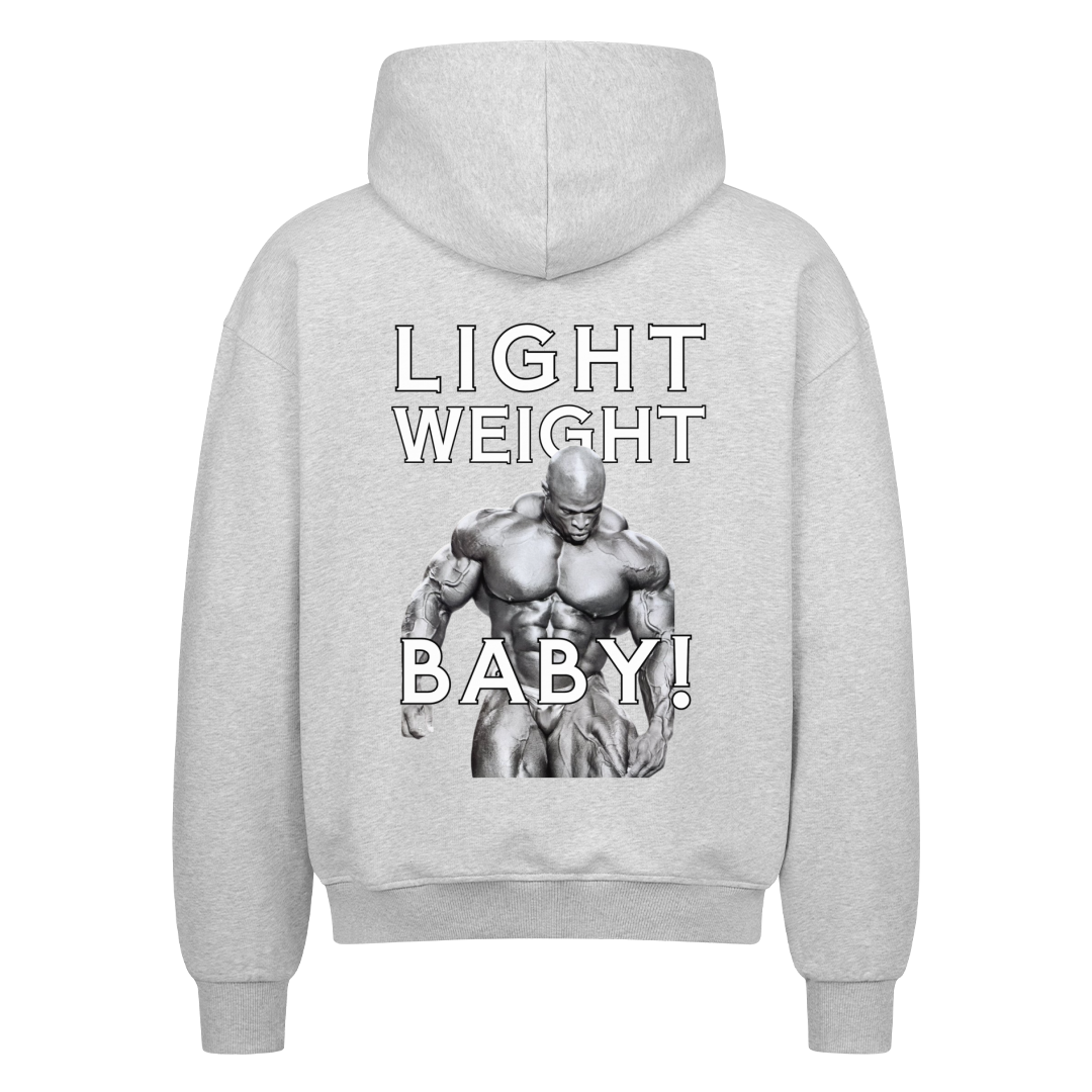 Light Weight Oversize Zipper Hoodie