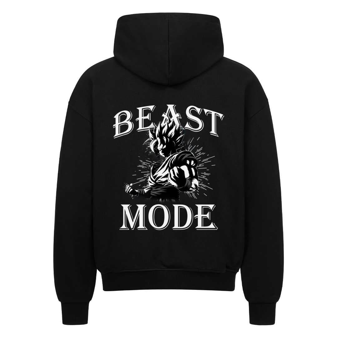 Beast Mode Oversize Zipper Hoodie