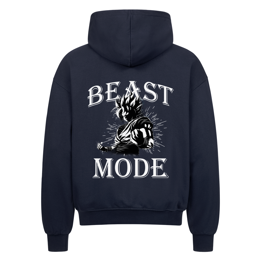 Beast Mode Oversize Zipper Hoodie