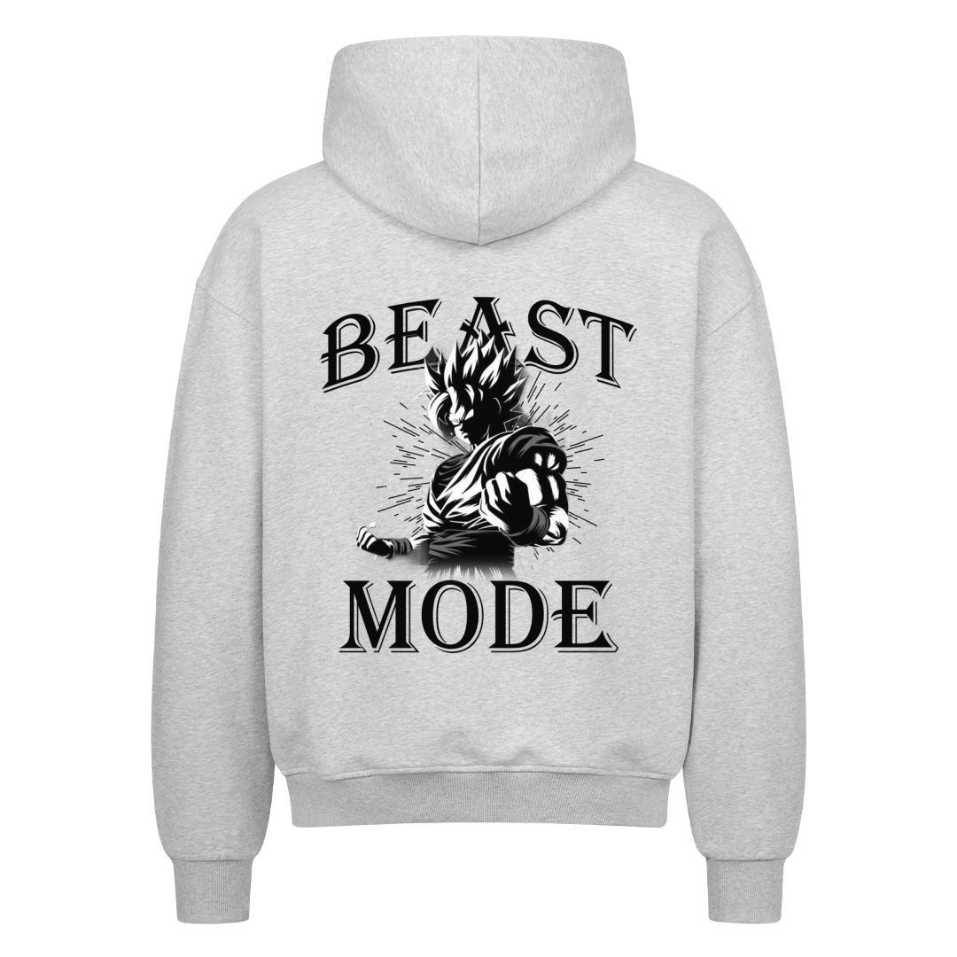 Beast Mode Oversize Zipper Hoodie