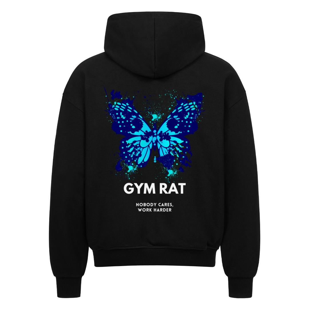  Gym Rat Oversize Zipper Hoodie