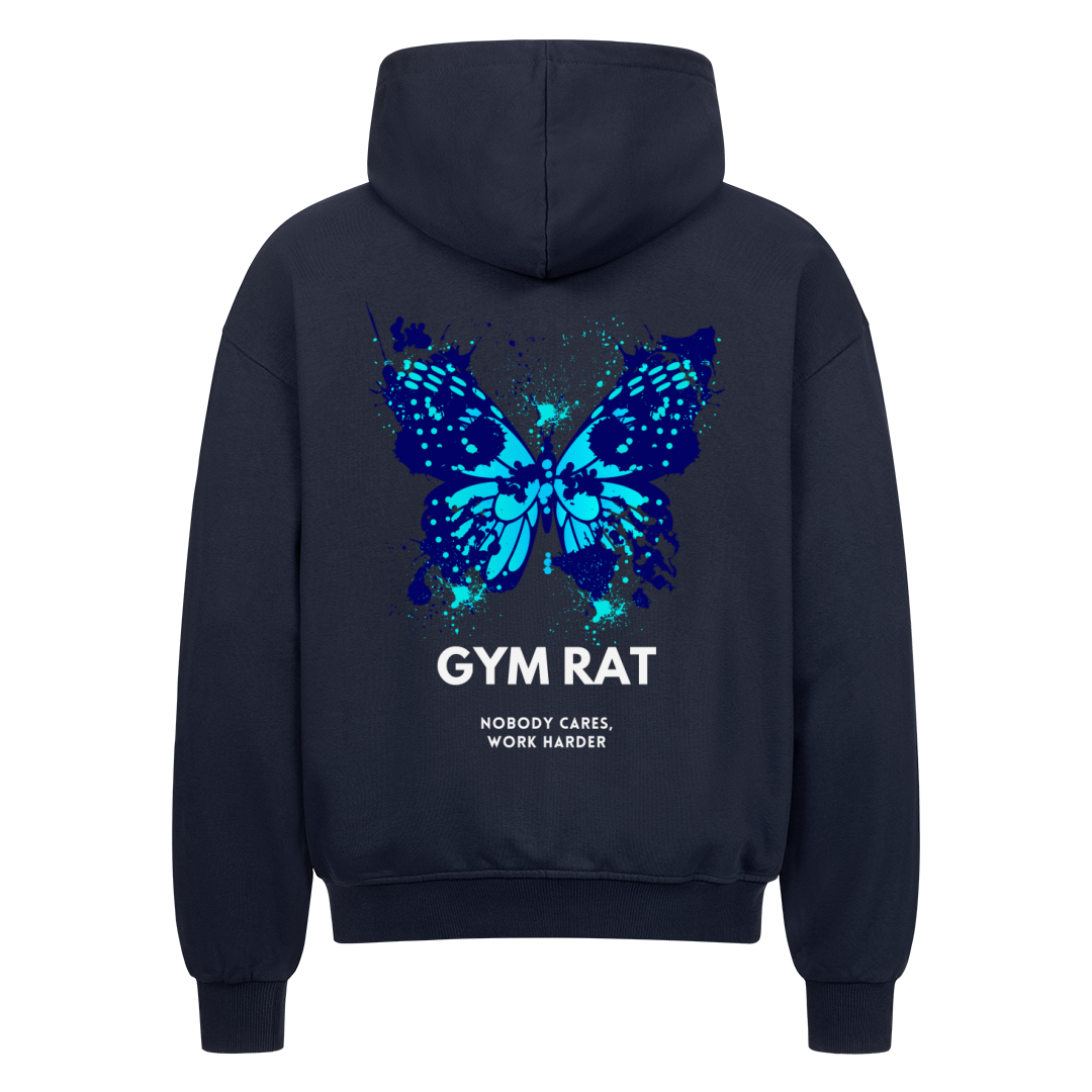  Gym Rat Oversize Zipper Hoodie