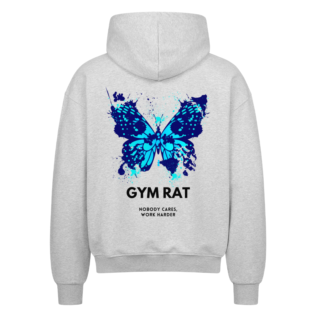  Gym Rat Oversize Zipper Hoodie