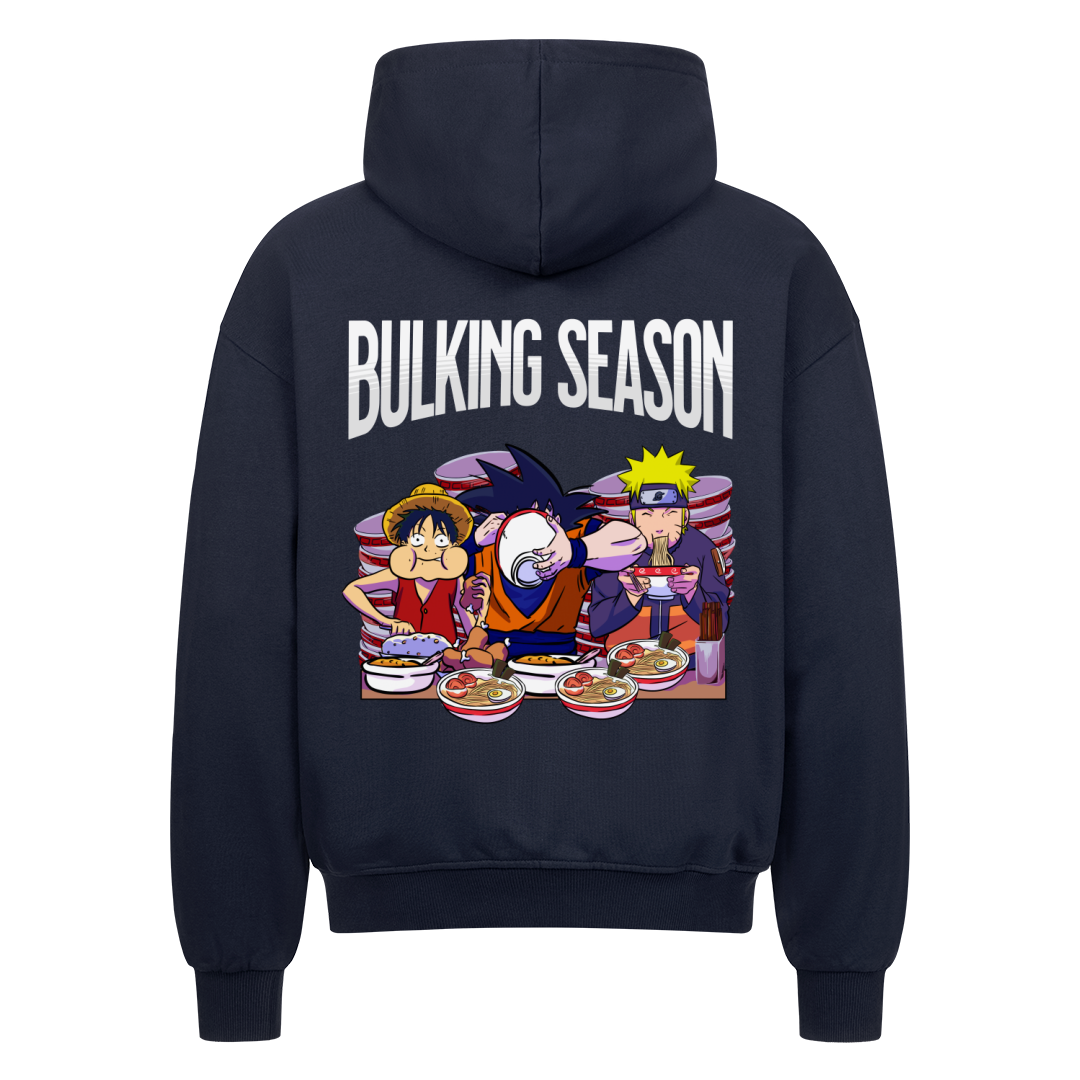 Bulking Season Oversize Zipper Hoodie