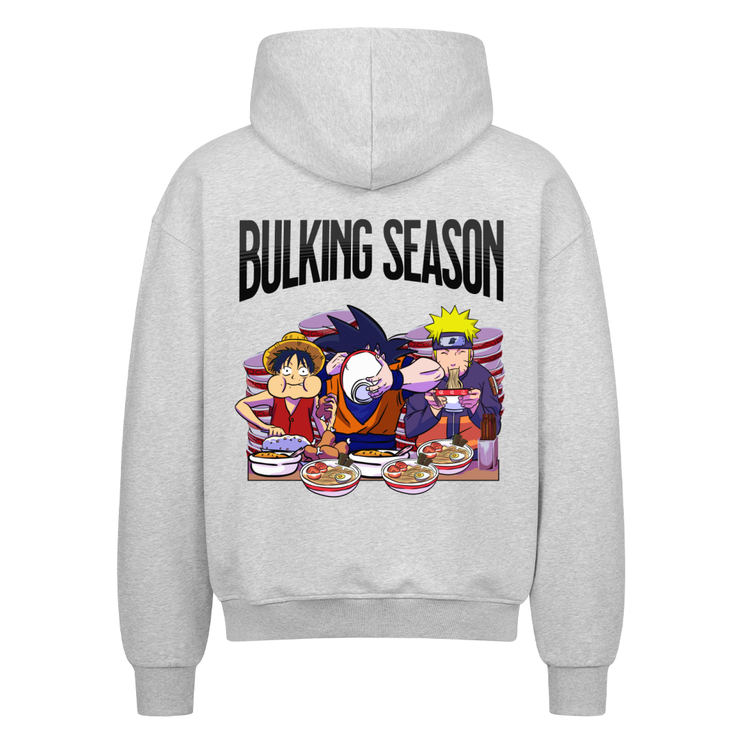 Bulking Season Oversize Zipper Hoodie