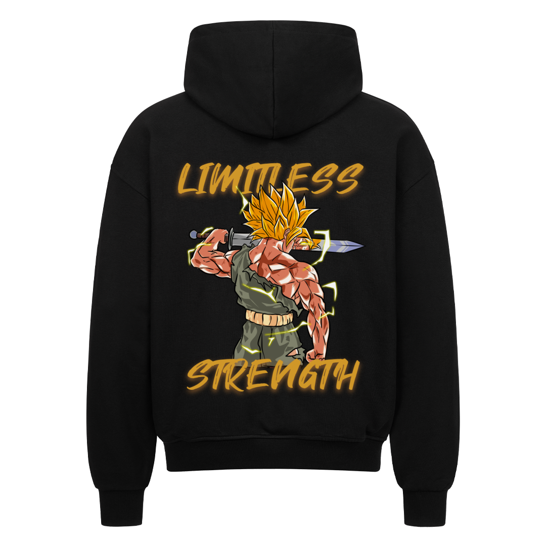 Limitless Strength Oversize Zipper Hoodie