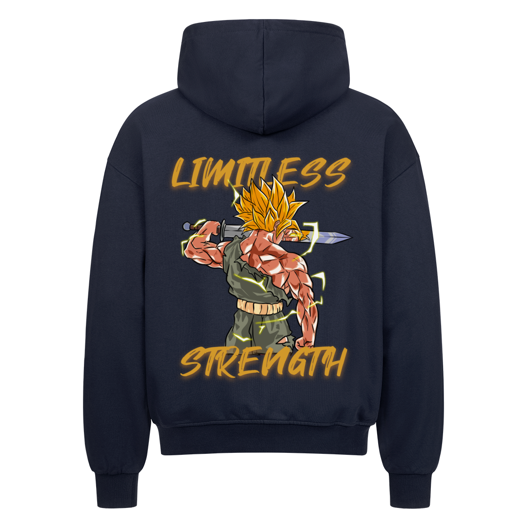 Limitless Strength Oversize Zipper Hoodie