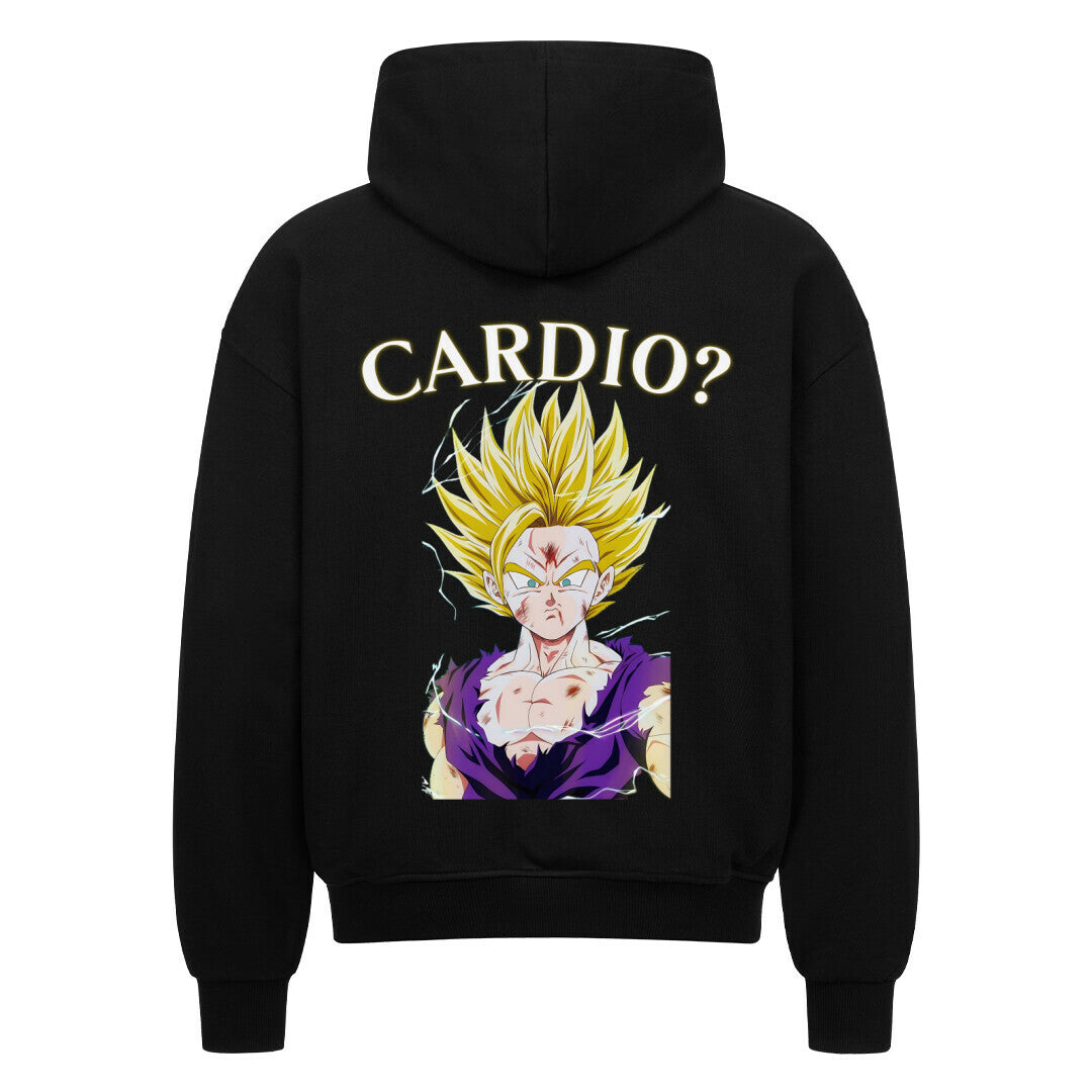 Cardio Oversize Zipper Hoodie