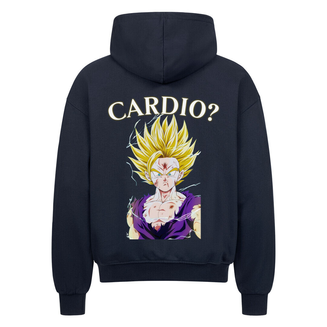 Cardio Oversize Zipper Hoodie