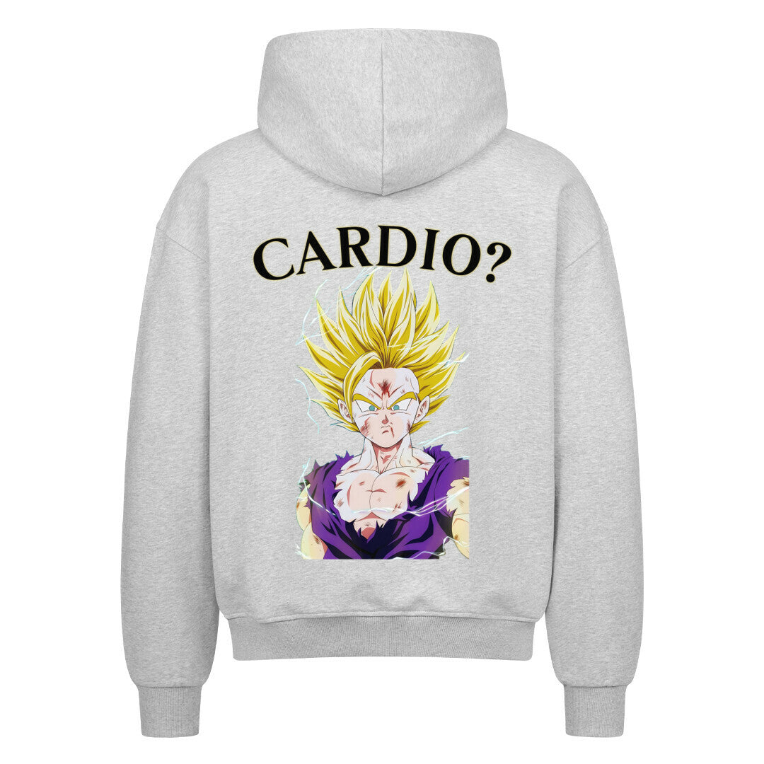 Cardio Oversize Zipper Hoodie