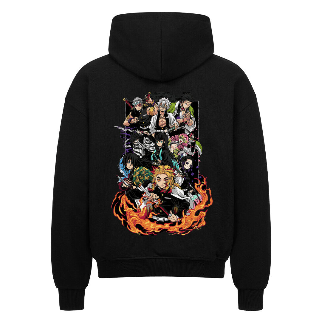 Demon Slayer Oversize Zipper Hoodie