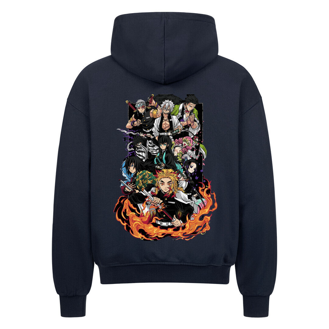 Demon Slayer Oversize Zipper Hoodie