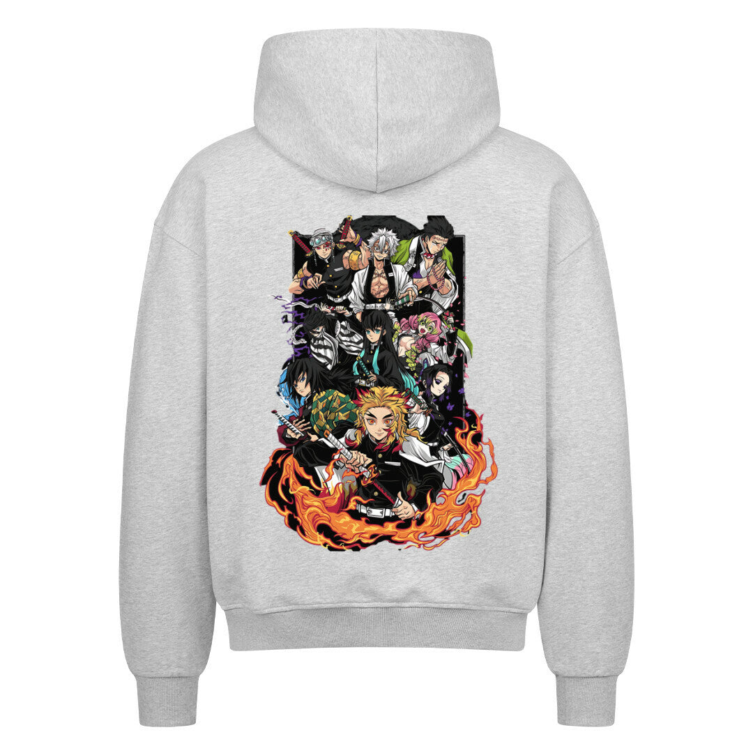 Demon Slayer Oversize Zipper Hoodie