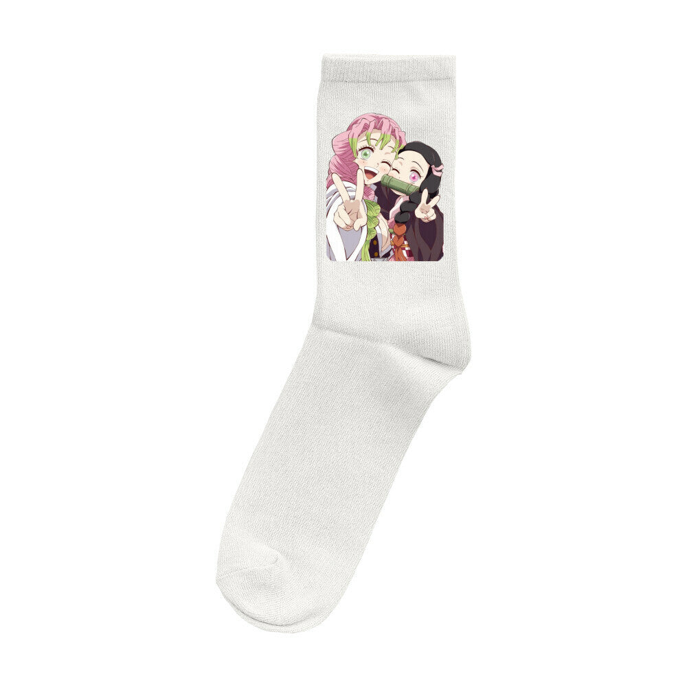 Nezuko Mitsuri Crew Socken