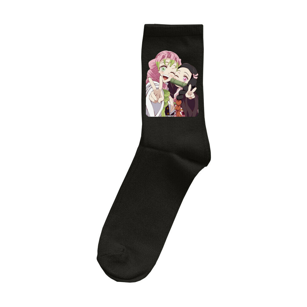 Nezuko Mitsuri Crew Socken